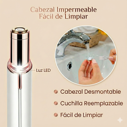 Depiladora Facial Portátil (¡Forma de Labial!)