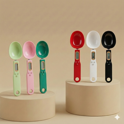 Cuchara Medidora Digital con Báscula LCD