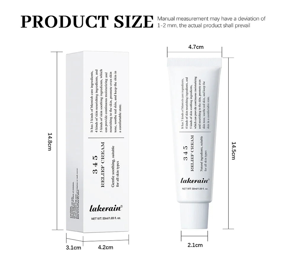 Crema 345 Relief: El Tratamiento Antiglicación (Anti-Azúcar) que Reduce las Marcas de Acné e Ilumina la Piel.