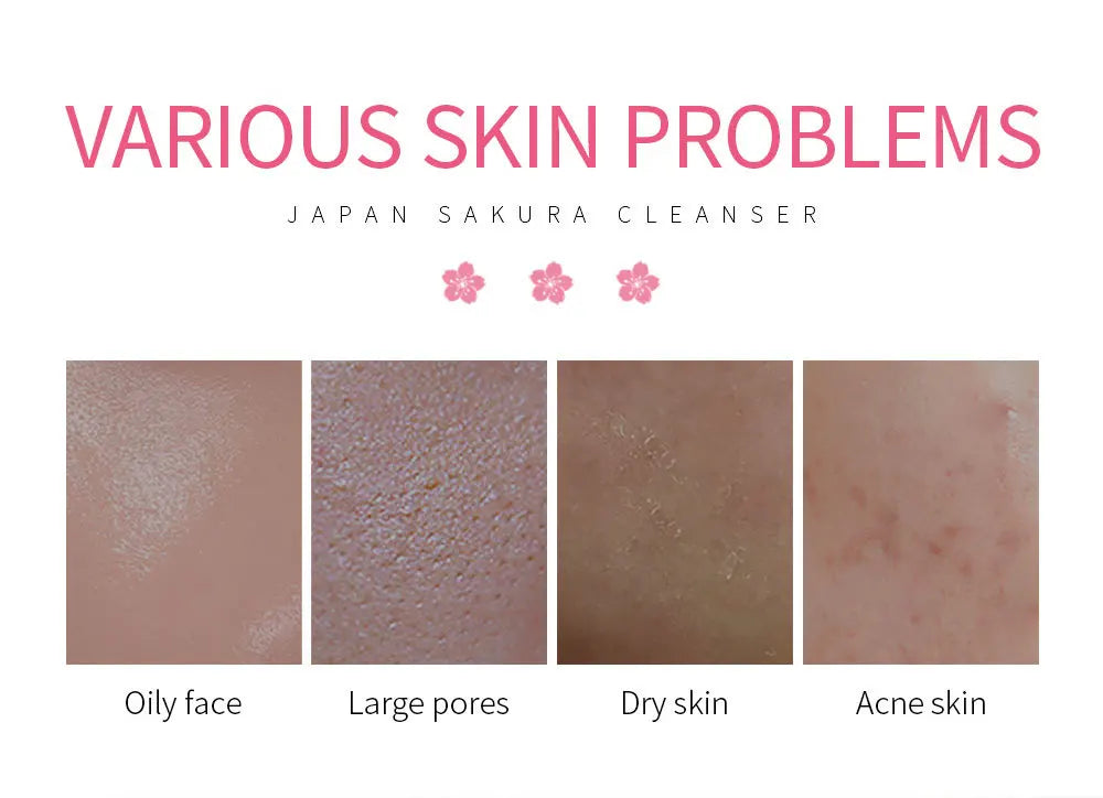 Laikou Sakura Whitening Facial Cleanser (Espuma/Leche Limpiadora Facial de Sakura)