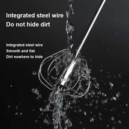 Batidor Semi-Automático de Acero Inoxidable