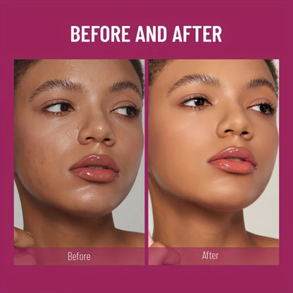 Corrector Líquido con Aplicador de Esponja - Cobertura Total de Ojeras, Acné y Manchas. Larga Duración e Hidratante.