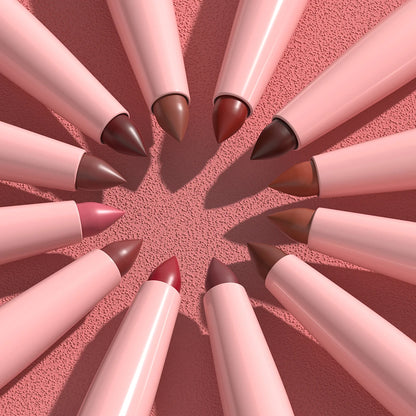 Kit de 6 Perfiladores de Labios (Lip Liner) - Larga Duración, Waterproof y Alta Pigmentación. Fácil de Aplicar, No se Desvanece.