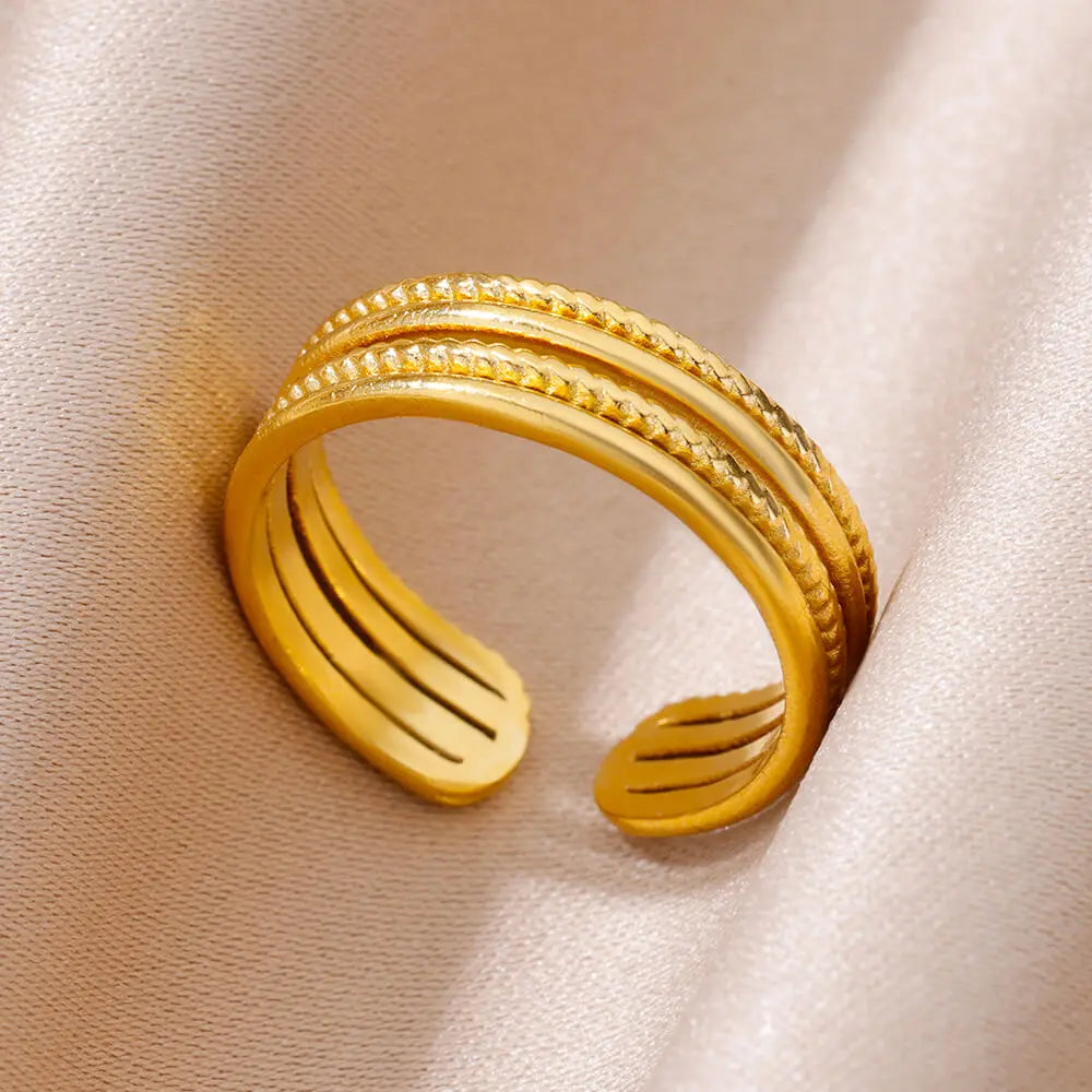 Anillos Eternal Gold Ring