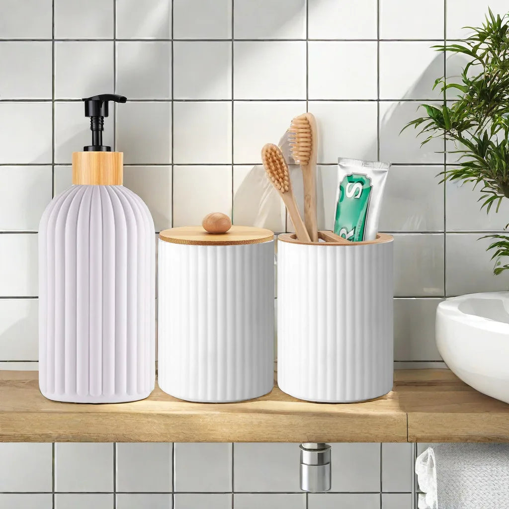Set Organizador de Lujo para Baño