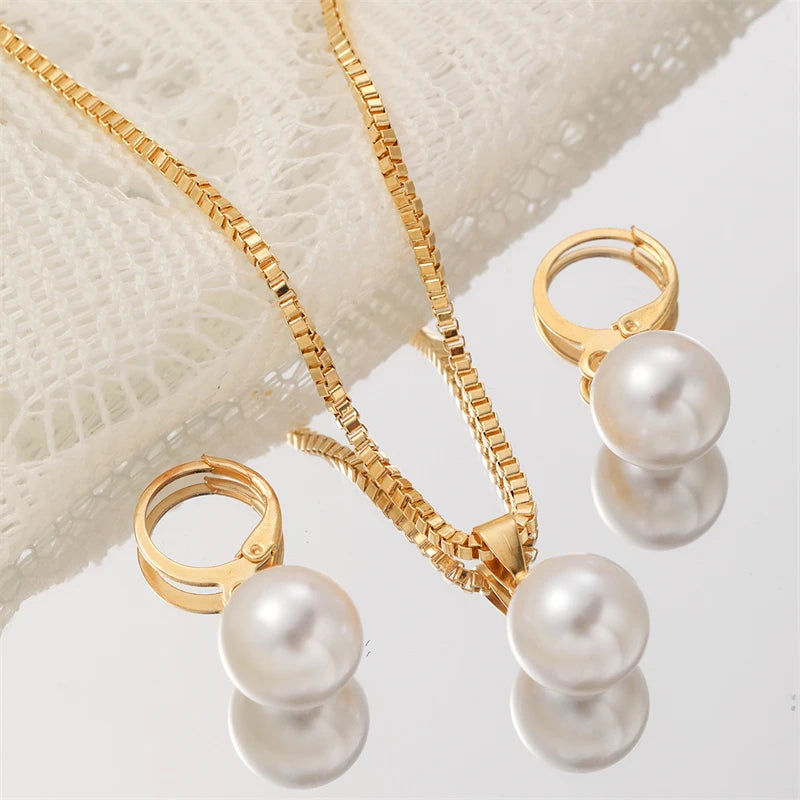 Conjunto Perla del Sol Blanco