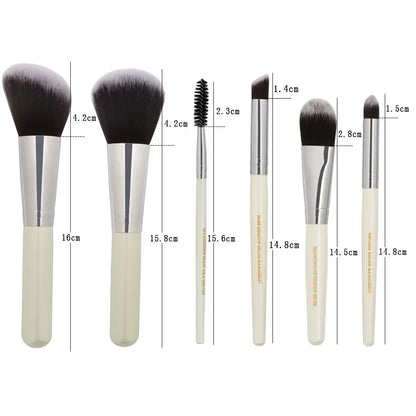 Set de Brochas de Maquillaje Profesional (Kit 3, 13 o 22 Piezas) - Herramientas Esenciales para Ojos (Sombra, Delineador) y Rostro.