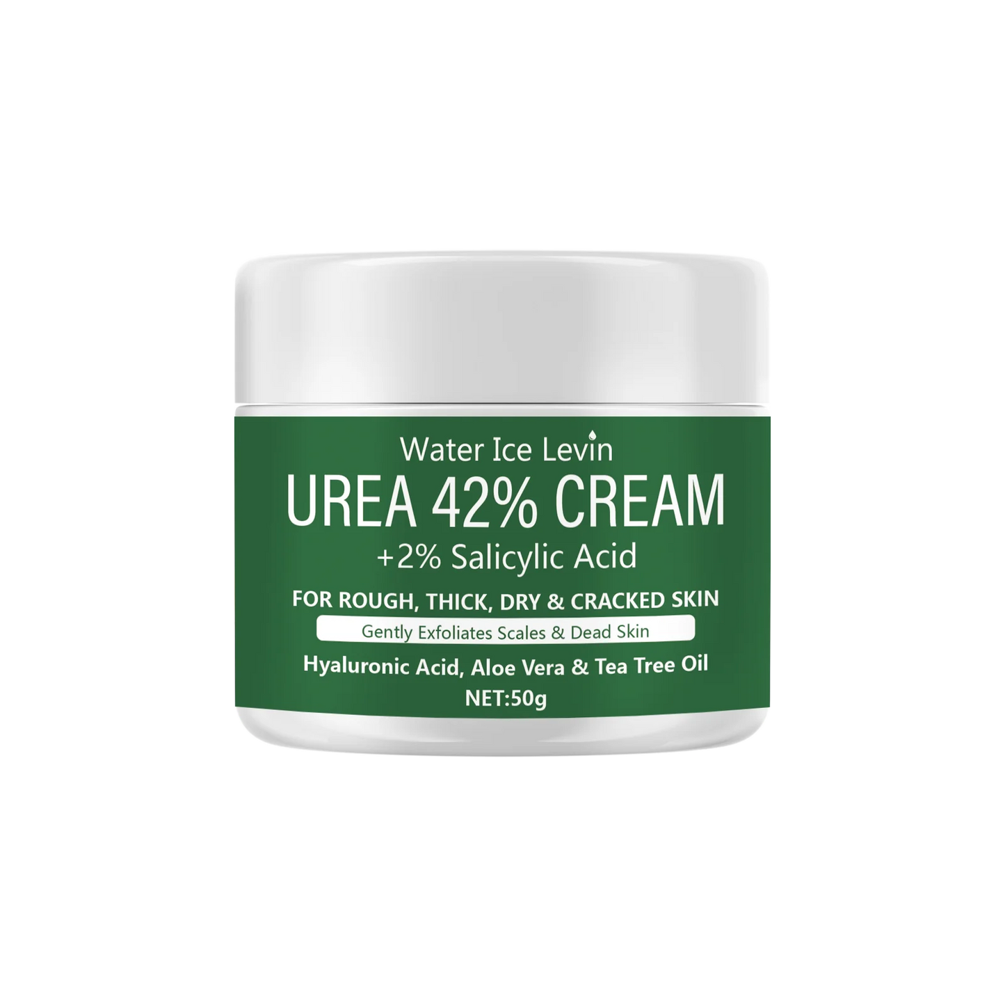 Crema Reparadora Pies y Manos 42% Urea + 2% Ácido Salicílico - Exfoliante Intensivo para Callos, Durezas y Talones Agrietados, Hidratación Profunda