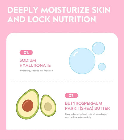 Crema Facial LAIKOU Sakura - Hidratante Profunda, Blanqueadora y Reparadora. Sella la Humedad y Controla la Grasa. Fórmula Suave.