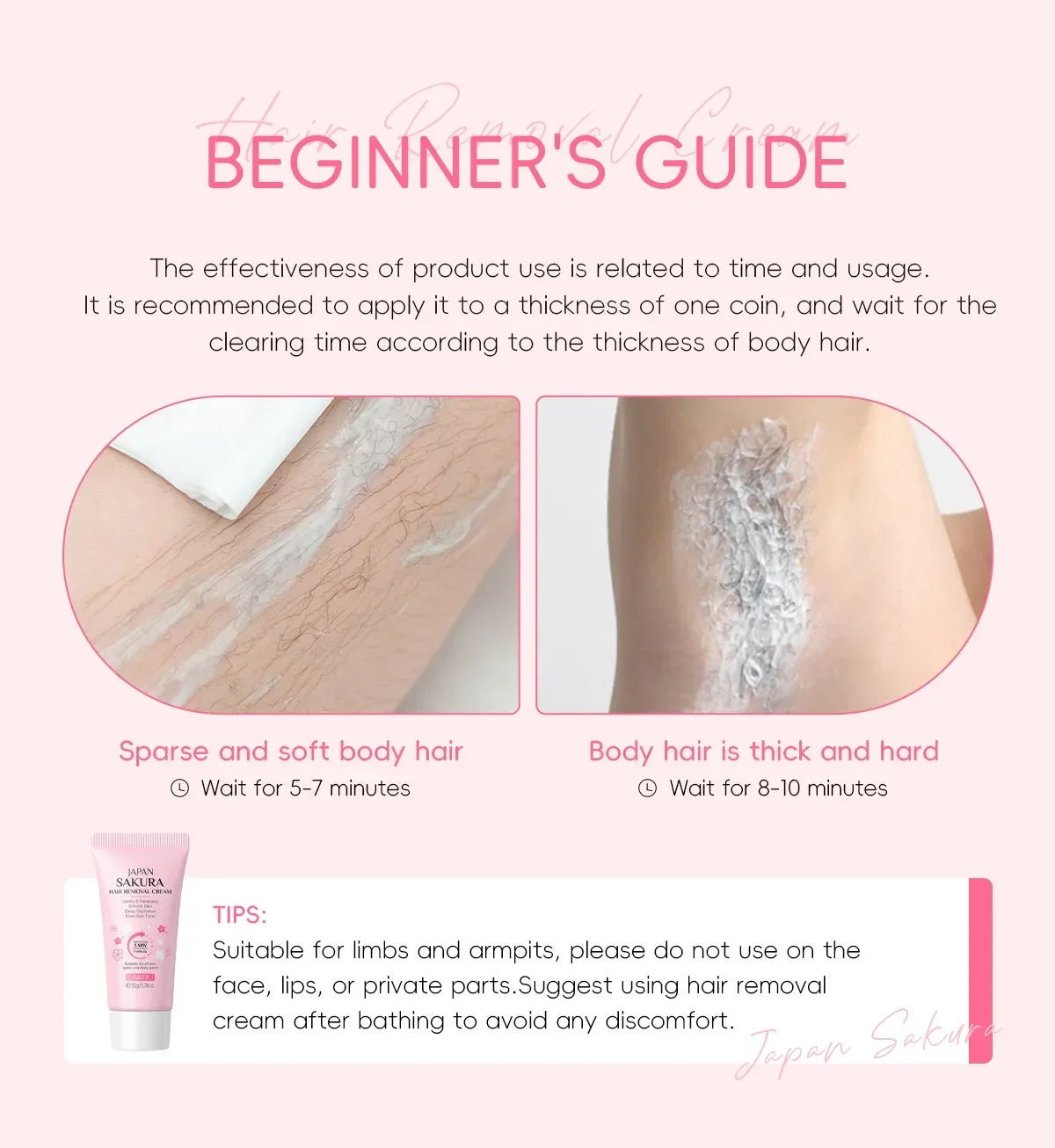 Crema Depilatoria Indolora LAIKOU: Fórmula Suave para Zonas Íntimas con Inhibidor del Crecimiento.