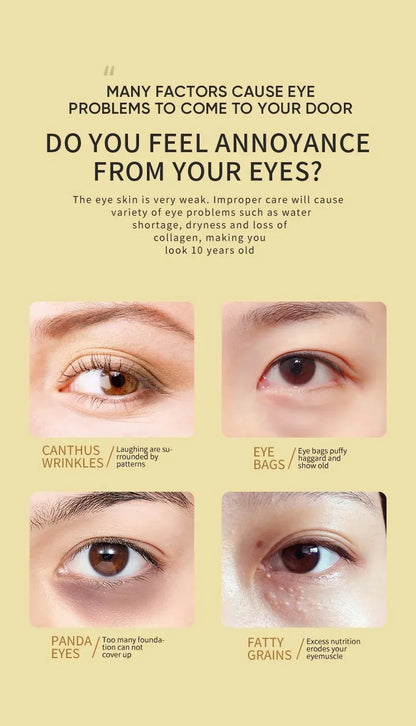 Parches para Ojos (60/120 Uds) con Aguacate y Oro - Tratamiento Hidratante y Reafirmante para Reducir Bolsas, Ojeras y Arrugas.