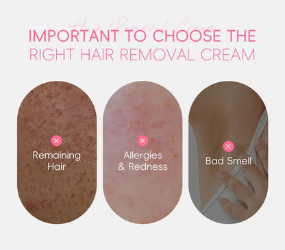 Crema Depilatoria Indolora LAIKOU: Fórmula Suave para Zonas Íntimas con Inhibidor del Crecimiento.