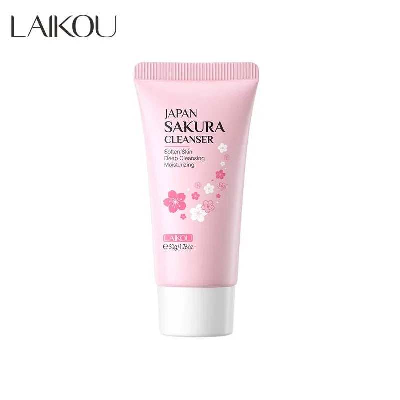 Laikou Sakura Whitening Facial Cleanser (Espuma/Leche Limpiadora Facial de Sakura)