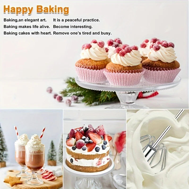 Batidor Semi-Automático de Acero Inoxidable