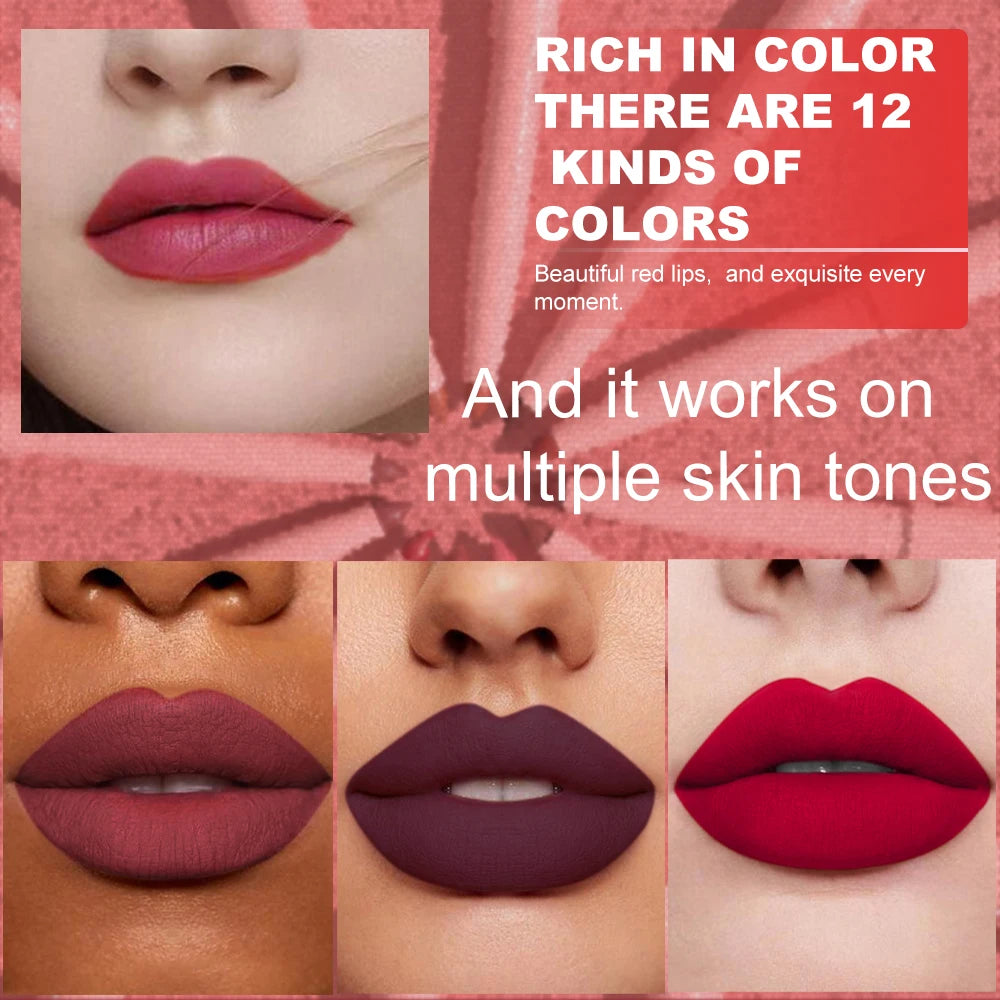 Kit de 6 Perfiladores de Labios (Lip Liner) - Larga Duración, Waterproof y Alta Pigmentación. Fácil de Aplicar, No se Desvanece.